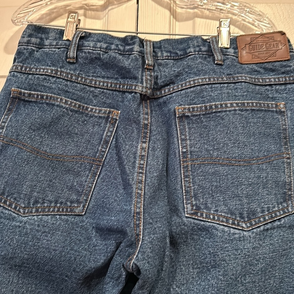 Guide Gear sz 34x30 Dual Layer, Red Thinsulate Insulation,  Lined Jeans. - Picture 5 of 12